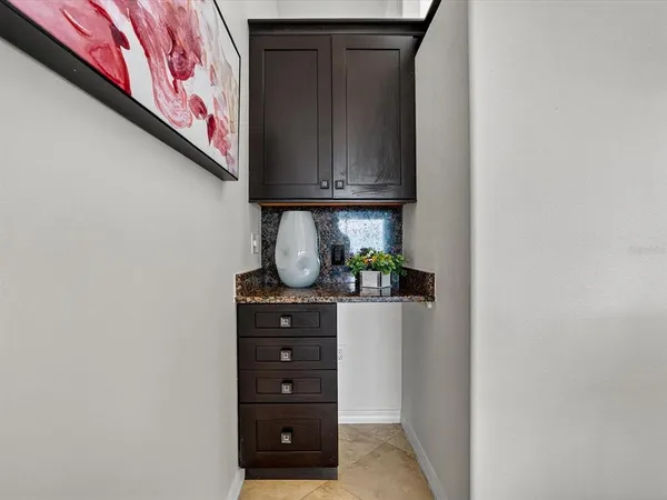 a view of room with bathroom