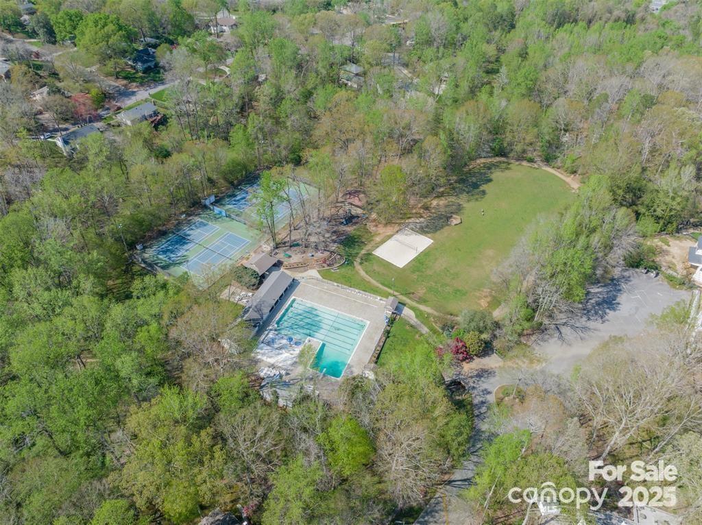3200 Highview Road Charlotte, NC 28210 - Photo 44 of 48 an aerial view of a house with a yard