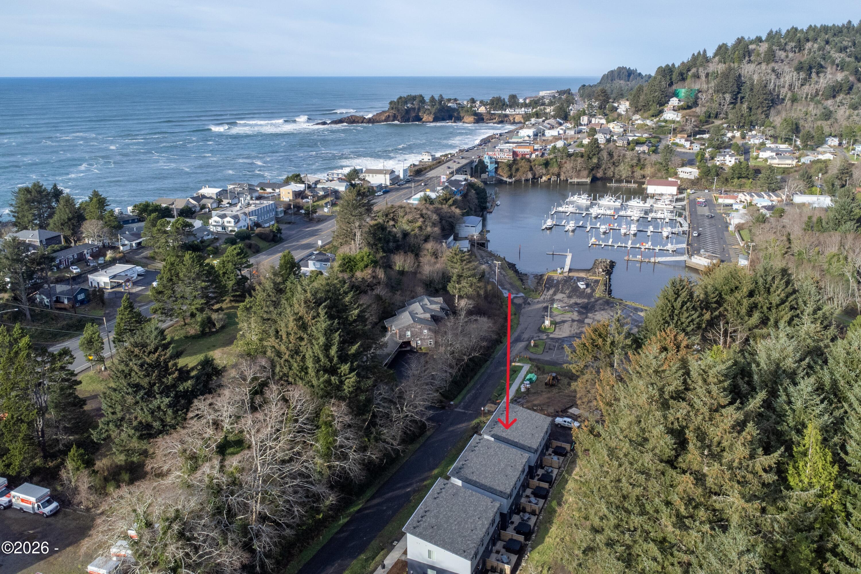 500 Southeast Shell Avenue Depoe Bay, OR 97341 - Photo 7 of 33 Unit with the red arrow.