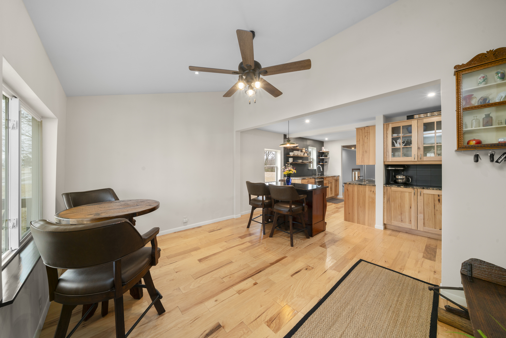 193 Chicago Road Paw Paw, IL 61353 - Photo 5 of 37 a view of a dining room with furniture and a window