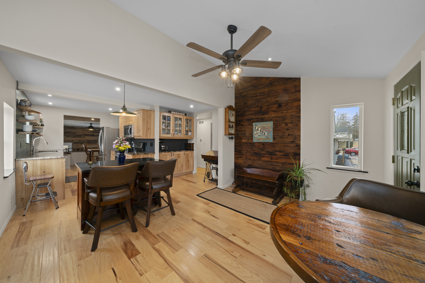 193 Chicago Road Paw Paw, IL 61353 - Photo 6 of 37 a living room with furniture and wooden floor