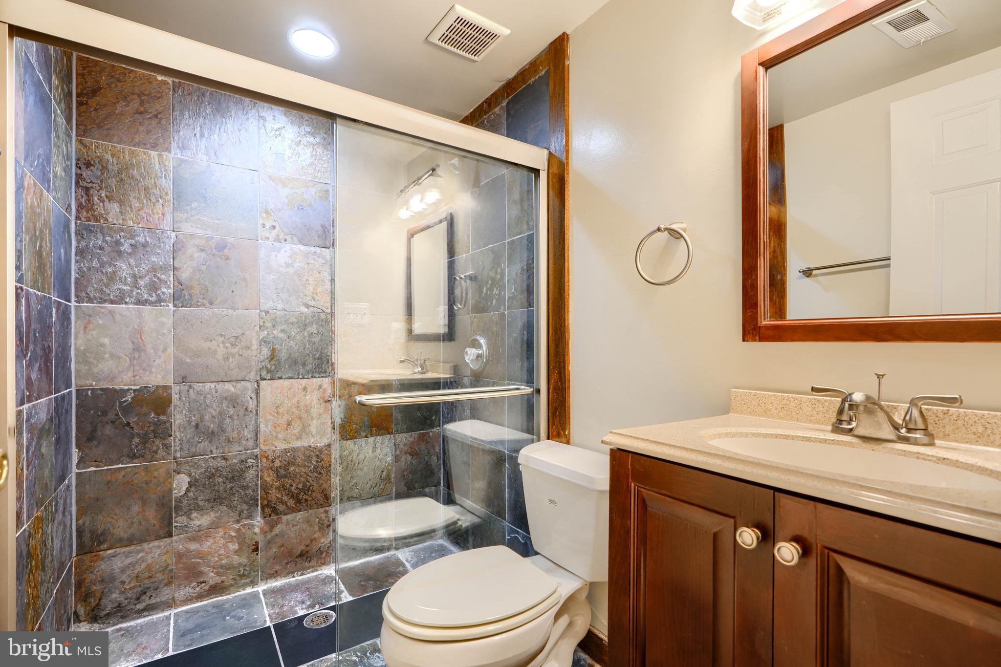 1520 Byrd Street Baltimore, MD 21230 - Photo 21 of 37 a bathroom with a sink a toilet and shower