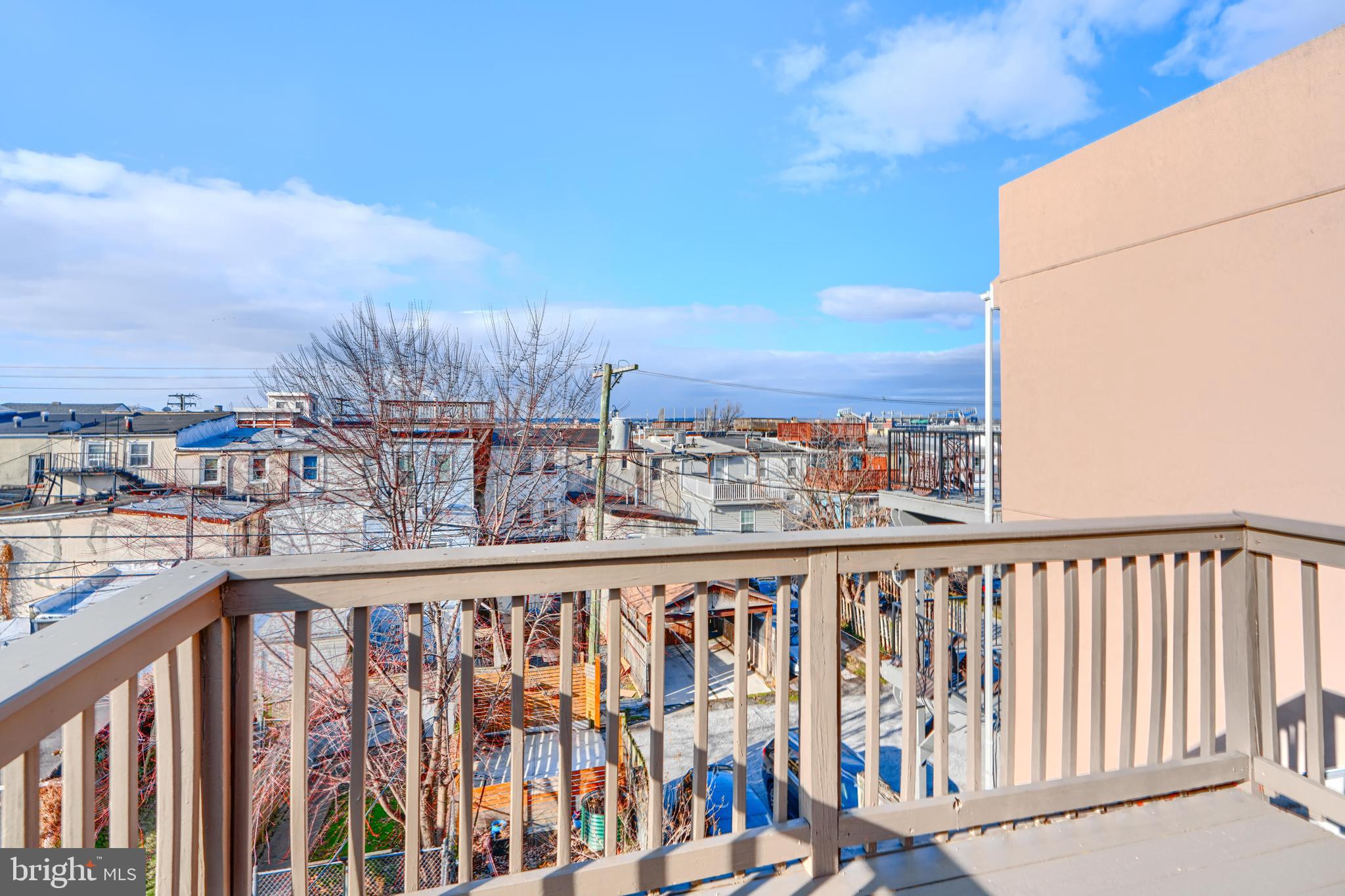 1520 Byrd Street Baltimore, MD 21230 - Photo 37 of 37 a view of city from a balcony