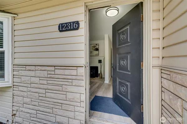 a view of door
