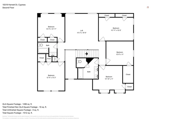 $2,600 | 18319 Harnett Drive, Cypress, TX 77429