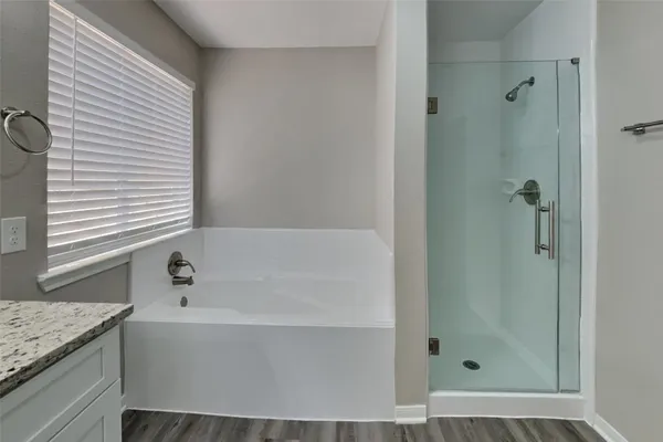 a view of a window in a room