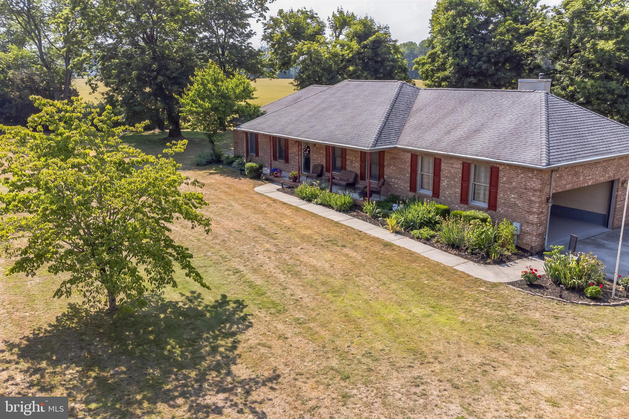 1776 Church Road Southampton, NJ 08088 - Photo 2 of 32 a aerial view of a house with a yard and a garden