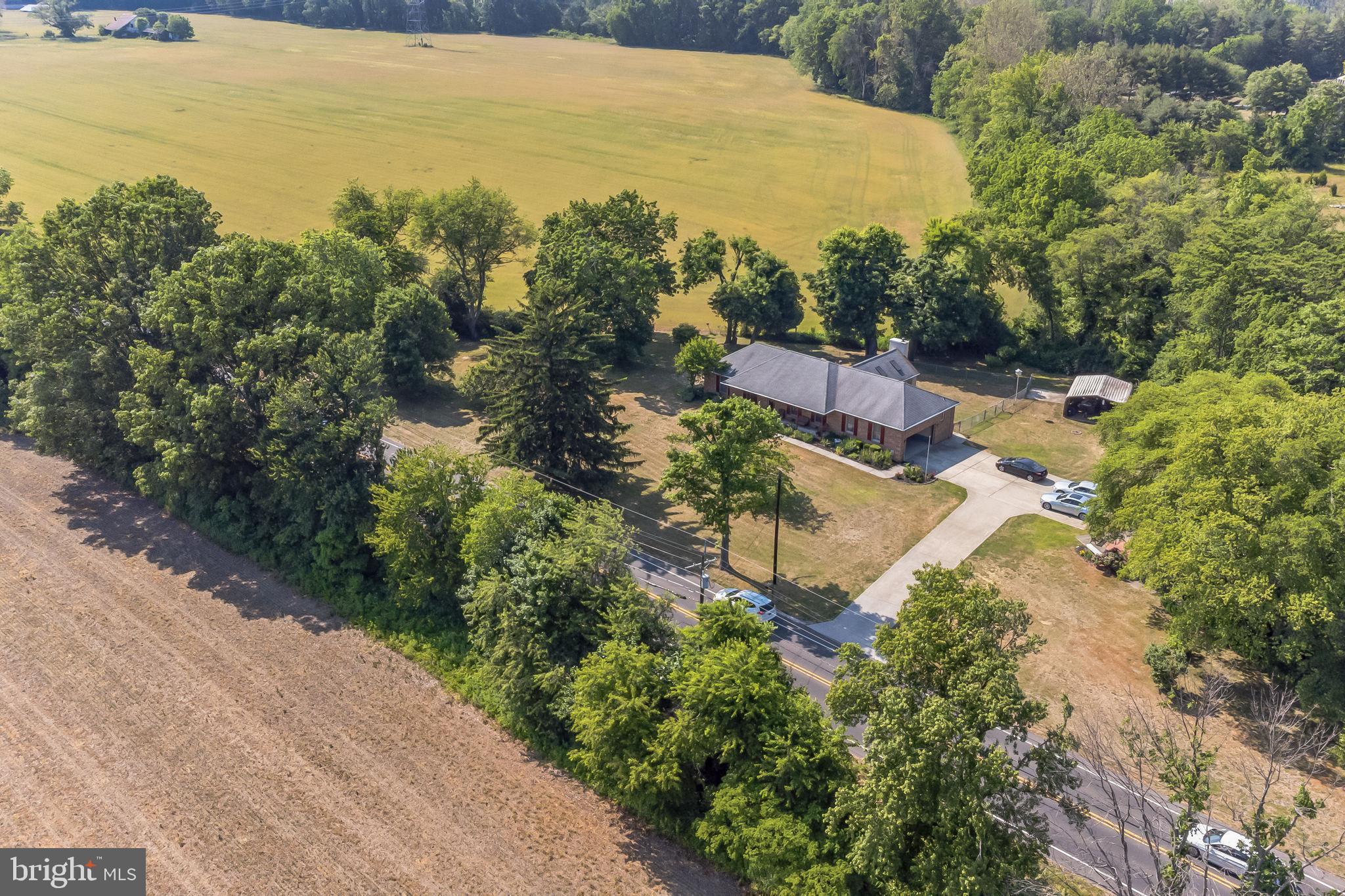 1776 Church Road Southampton, NJ 08088 - Photo 5 of 32 an aerial view of a house with a yard