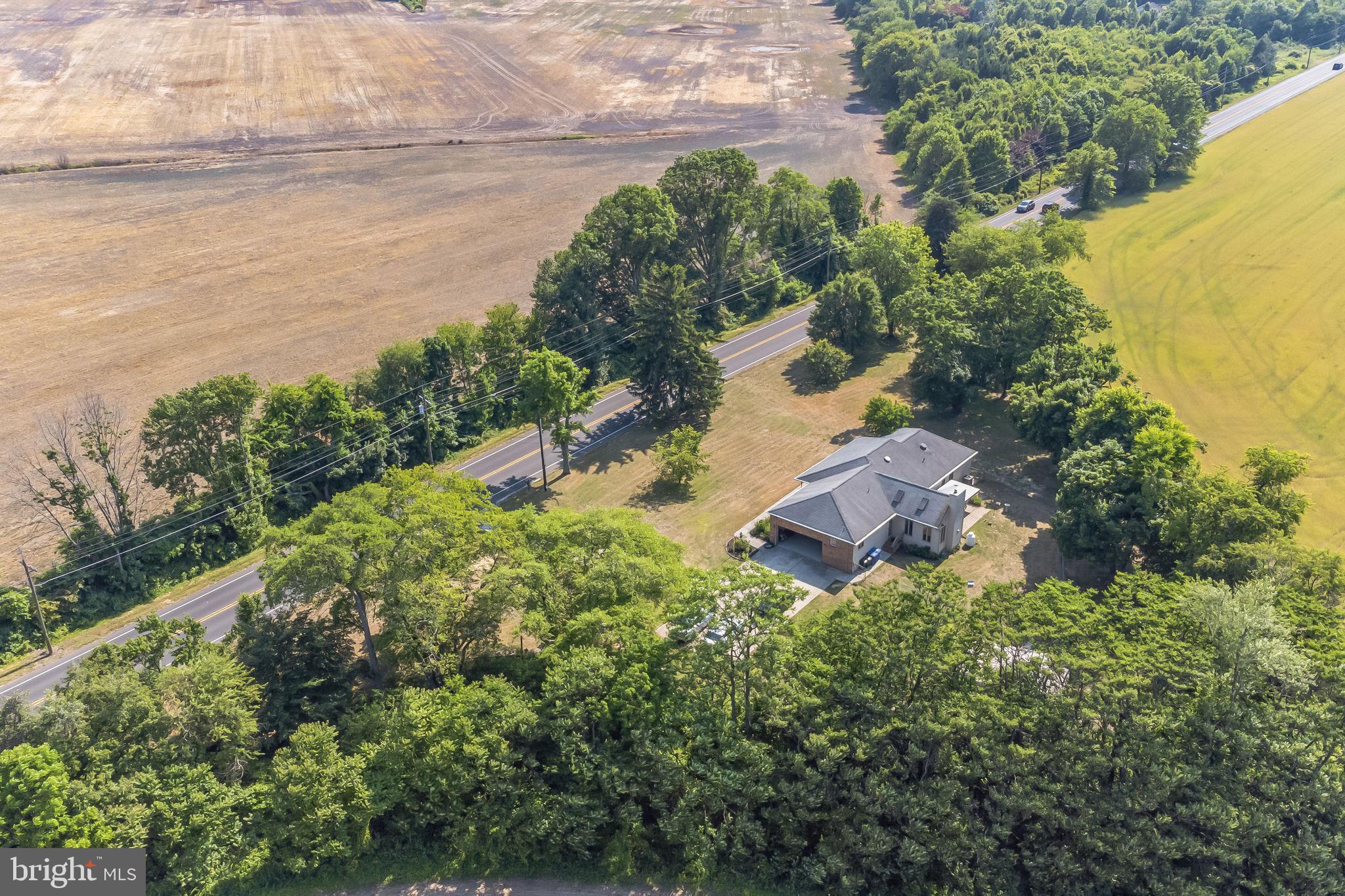 1776 Church Road Southampton, NJ 08088 - Photo 6 of 32 an aerial view of a house with a lake view