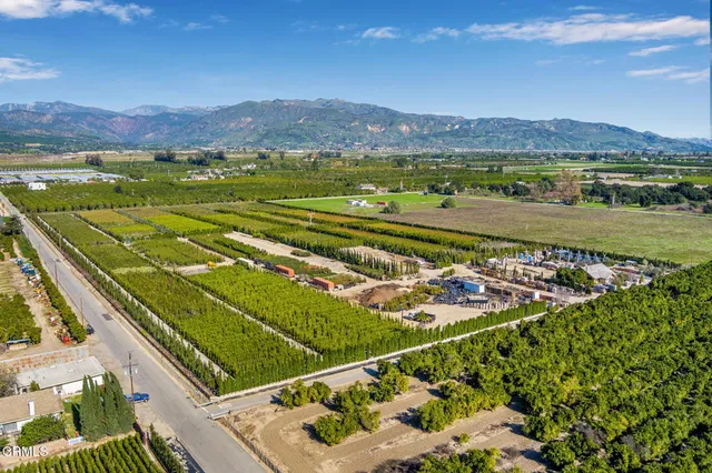 a view of a city with an ocean view