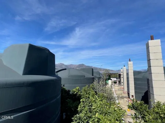 a view of a city from a balcony