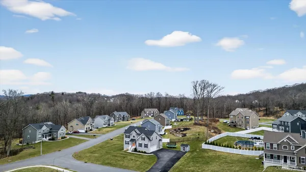 a picture of a city view with sitting space