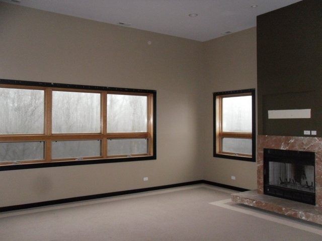 132 Old Dundee Road Barrington, IL 60010 - Photo 15 of 22 a view of an empty room with a fireplace and a window