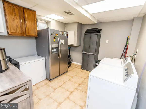 a room with storage and utility