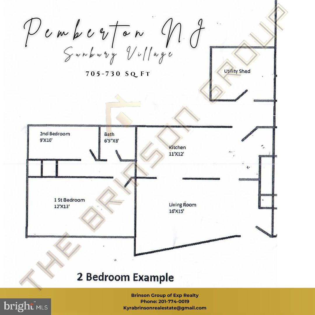 112 Kinsley Road Pemberton, NJ 08068 - Photo 13 of 13 a picture of a book and a bed