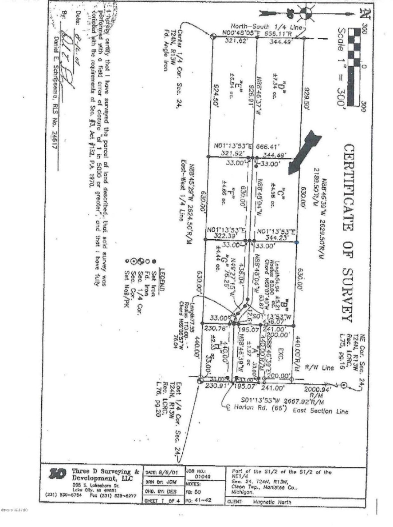 Harlan Road Copemish, MI 49625 - Photo 13 of 15 Survey