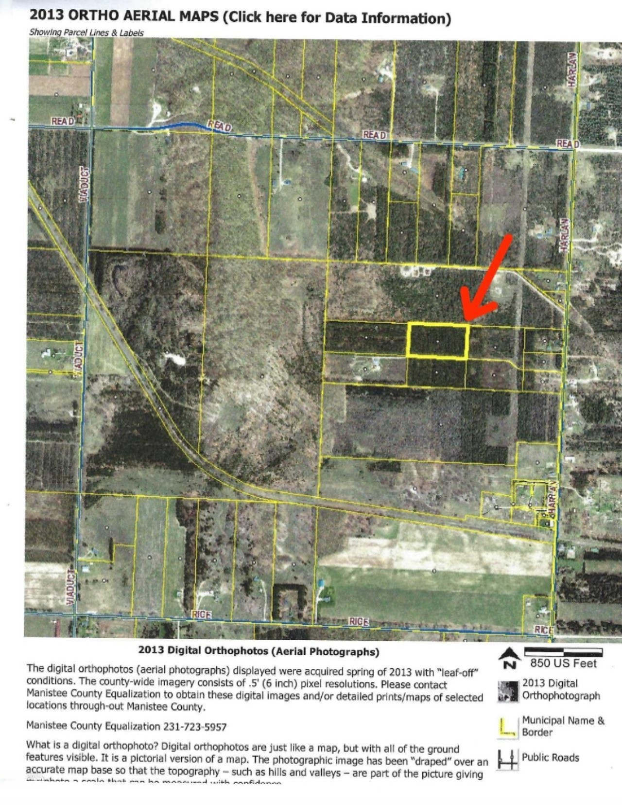 Harlan Road Copemish, MI 49625 - Photo 14 of 15 Aerial