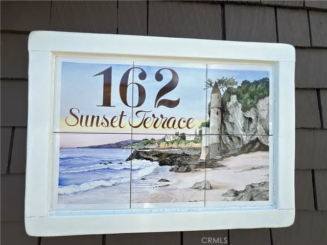 a close up of a sign