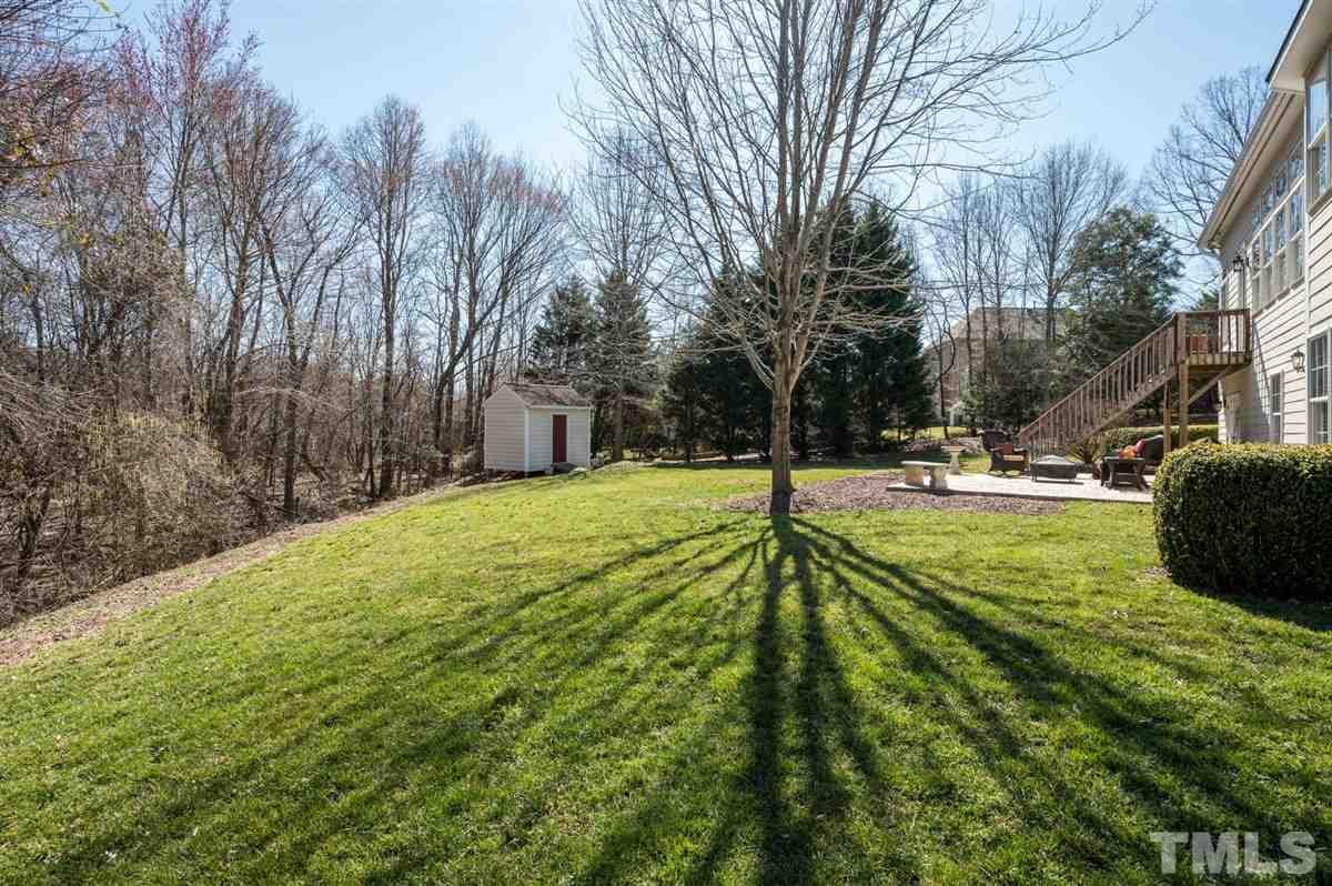 3100 Pyxis Court Raleigh, NC 27614 - Photo 29 of 30 Ideal backyard! Backs to a protected area and is so peaceful and private. And perfect for a pool!