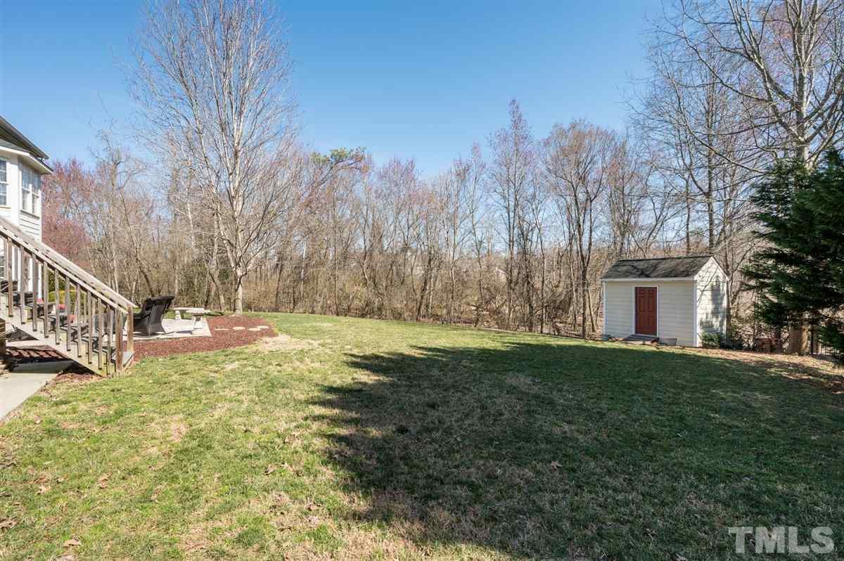 3100 Pyxis Court Raleigh, NC 27614 - Photo 30 of 30 The lot is .4 acres, which is larger than most in the St. James area of Wakefield.