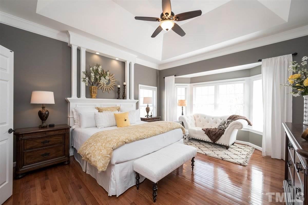 3100 Pyxis Court Raleigh, NC 27614 - Photo 5 of 30 The master bedroom is on the main floor with a hallway entry. The laundry room is also on the main floor.