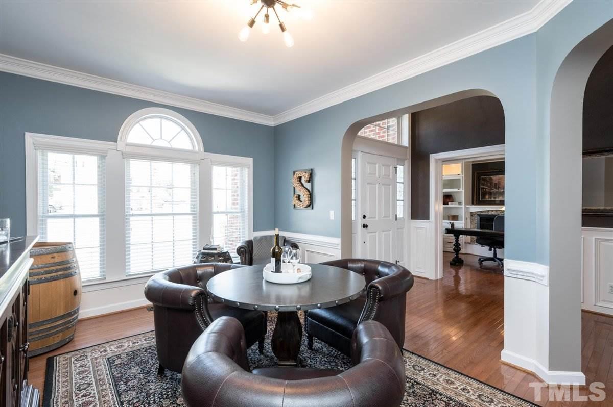 3100 Pyxis Court Raleigh, NC 27614 - Photo 10 of 30 The owner turned this traditional Dining Room space into a wine lovers haven. How will you use it?