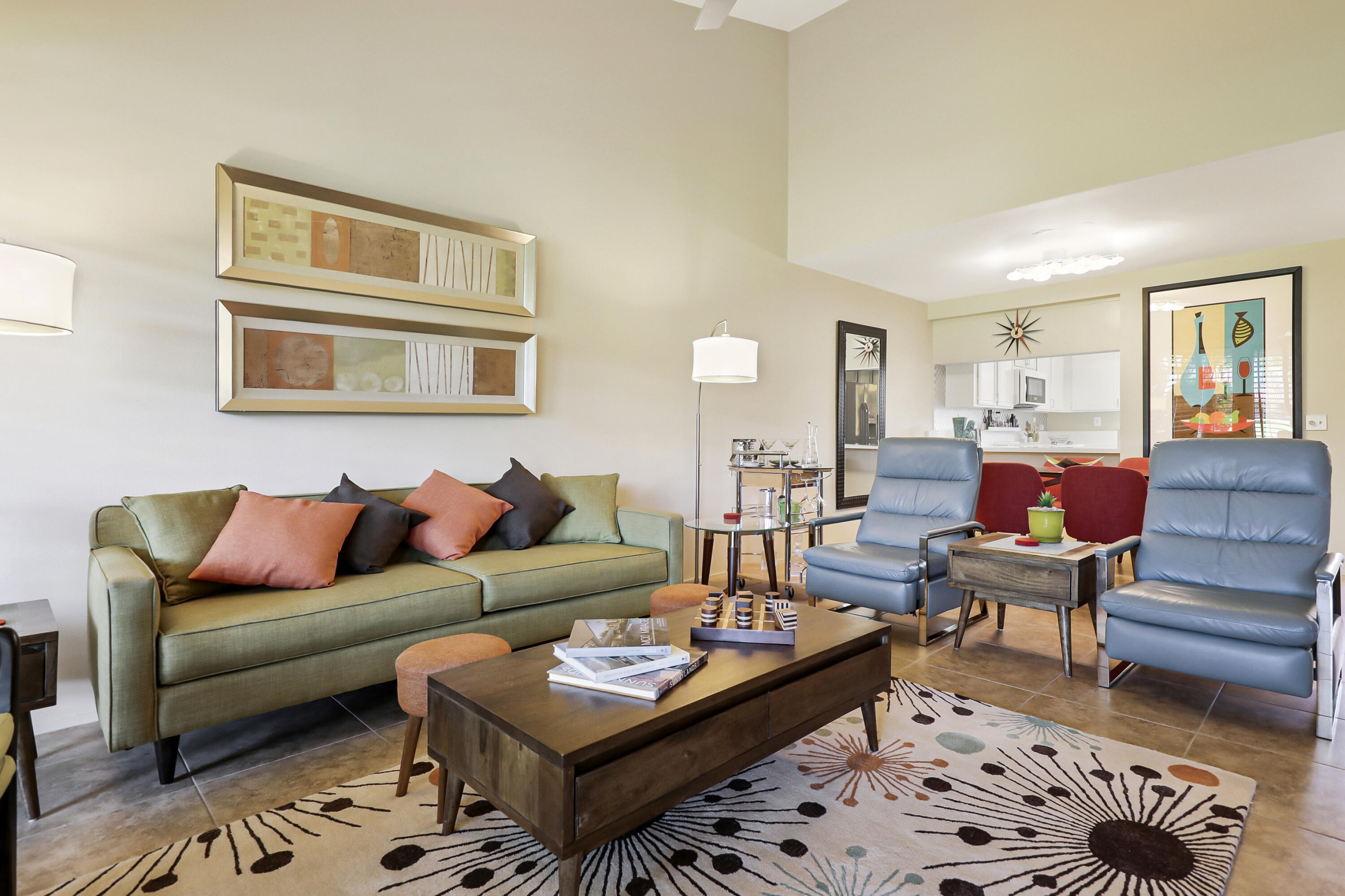35 La Ronda Drive Rancho Mirage, CA 92270 - Photo 10 of 54 a living room with furniture and wooden floor