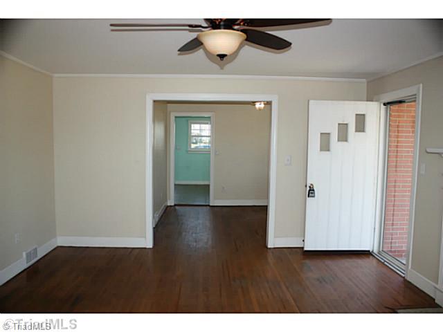 Living Room. Beautiful Hardwoods Found Throughout!