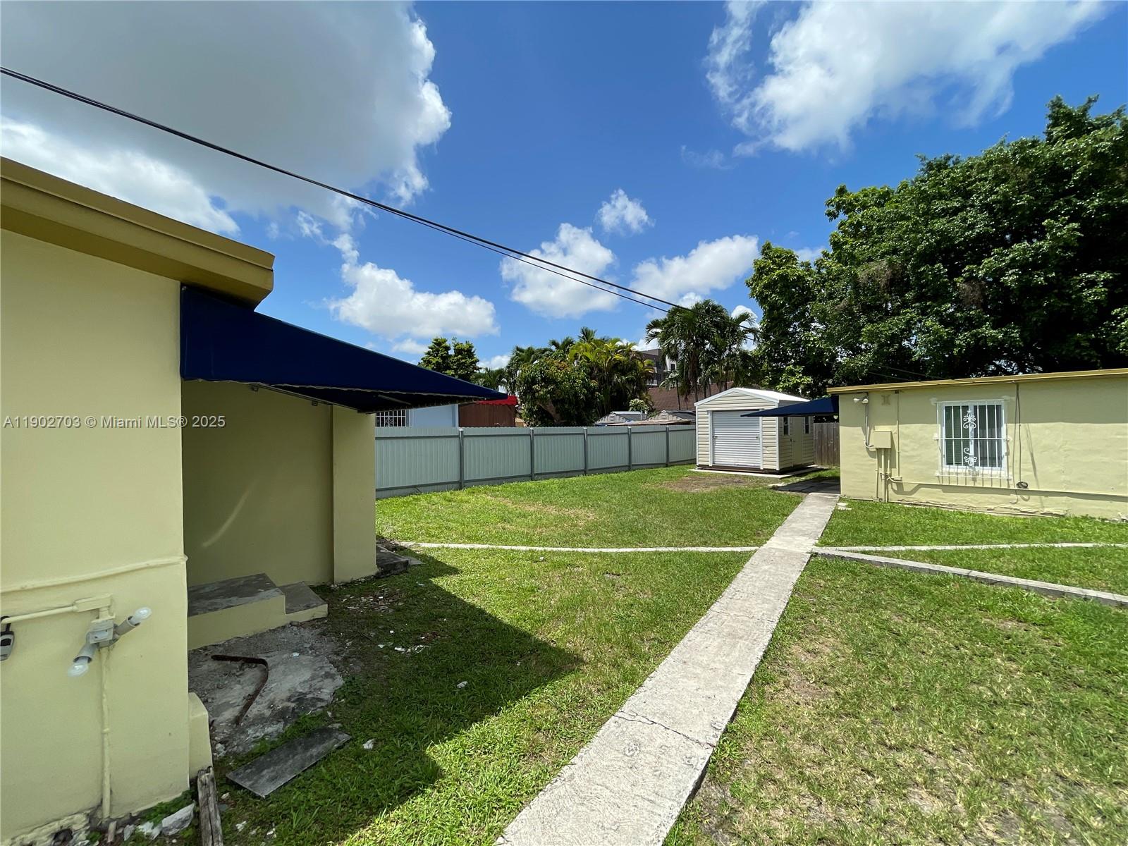 3157 Southwest 17th Street, Unit B Miami, FL 33145 - Photo 15 of 18 a view of a backyard