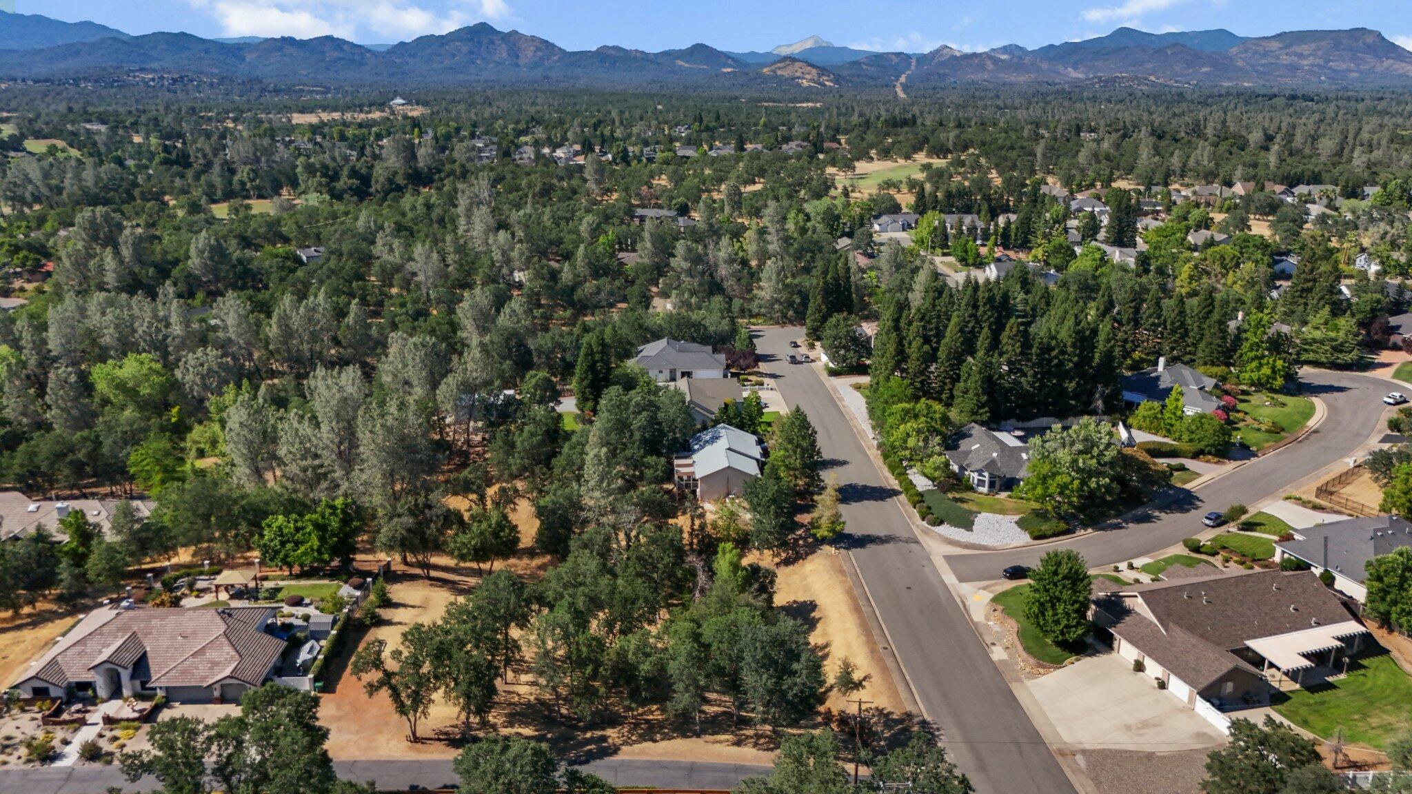 11632 Ridgewood Road Redding, CA 96003 - Photo 9 of 15 an aerial view of a and mountain