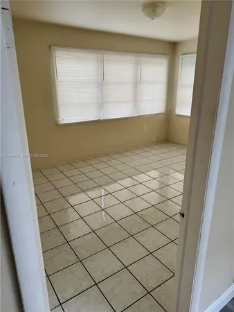 a view of empty room