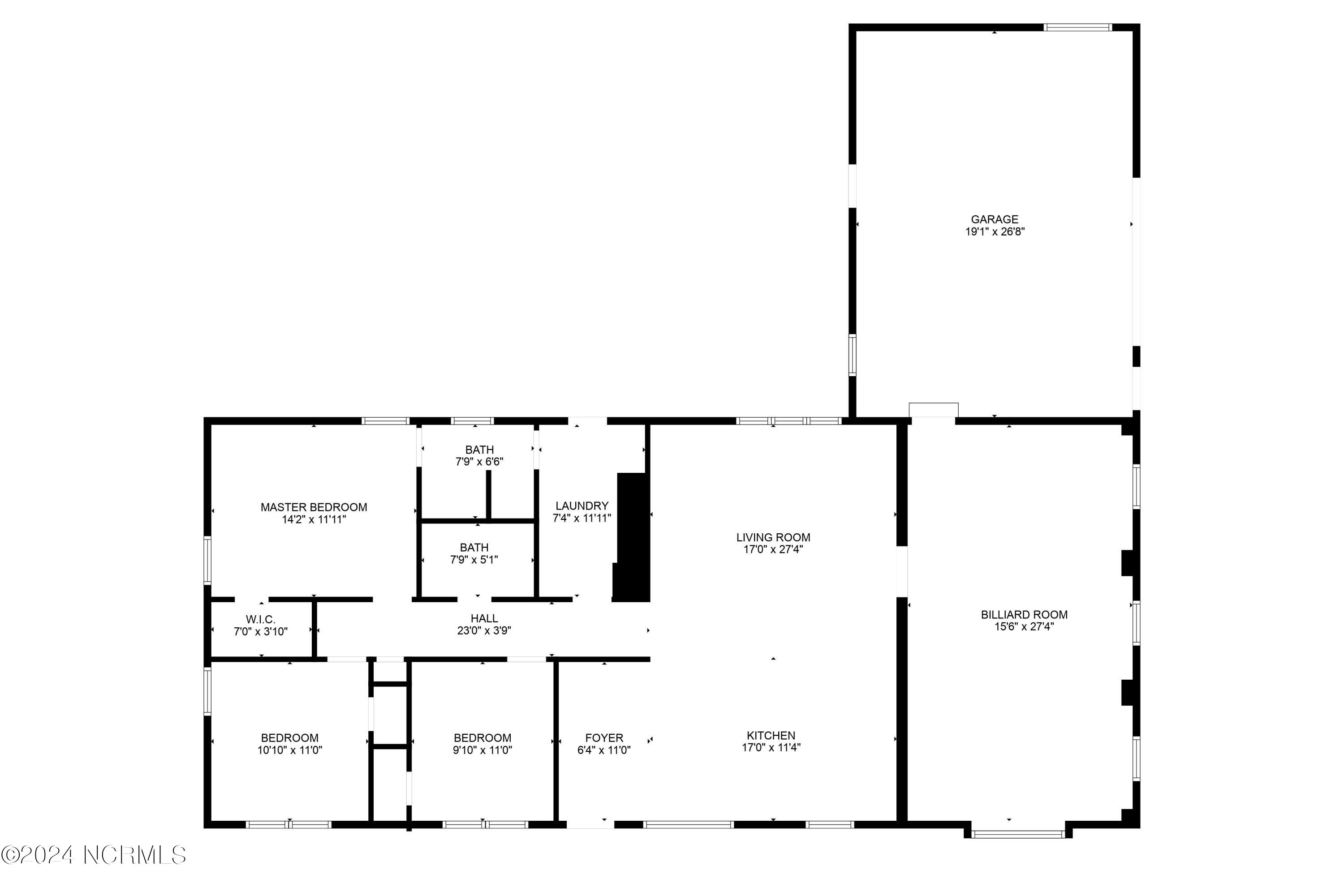 460 Blueberry Farm Road Maysville, NC 28555 - Photo 35 of 36 Floorplan