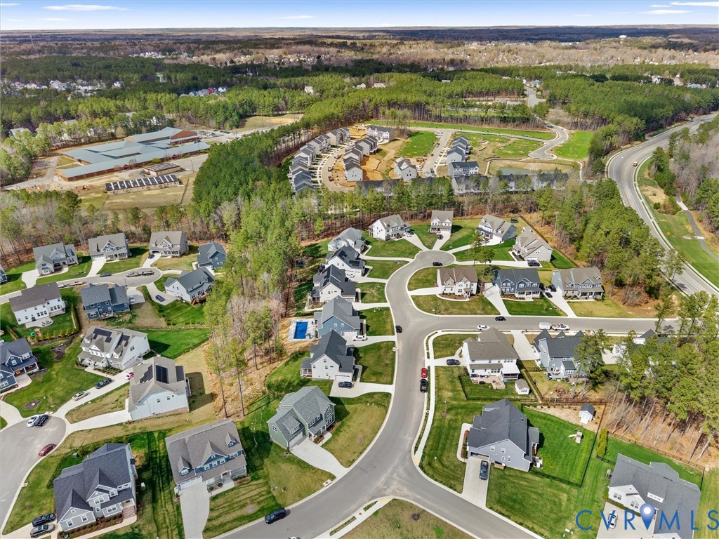 16106 Cambian Lane Chesterfield, VA 23832 - Photo 48 of 50 an aerial view of residential houses with outdoor space