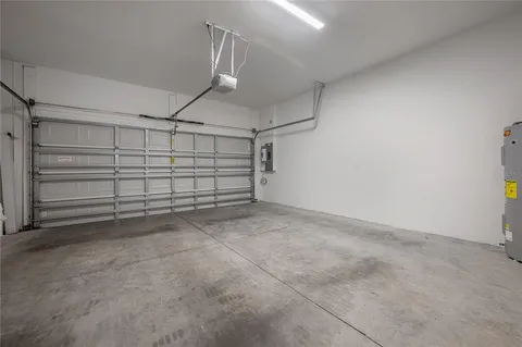 a view of a room with an empty space