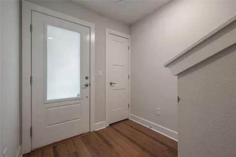wooden floor in an empty room