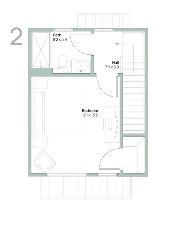 1070 Dill Avenue Southwest, Unit 103 Atlanta, GA 30310 - Photo 18 of 18 a picture of a room with a white wall and a large window