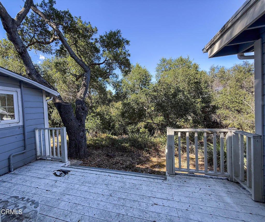 561 Tico Road Ojai, CA 93023 - Photo 41 of 59 a view of a house with backyard and trees