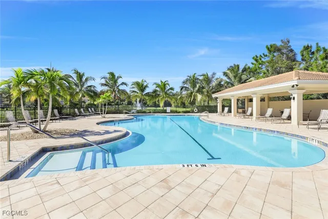 a view of a house with pool