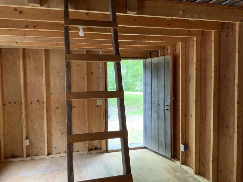 65 Pine Heath Road Bar Harbor, ME 04609 - Photo 28 of 31 28-Interior of rustic tiny house