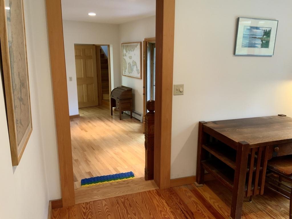 65 Pine Heath Road Bar Harbor, ME 04609 - Photo 29 of 31 29-view of living room from dining area