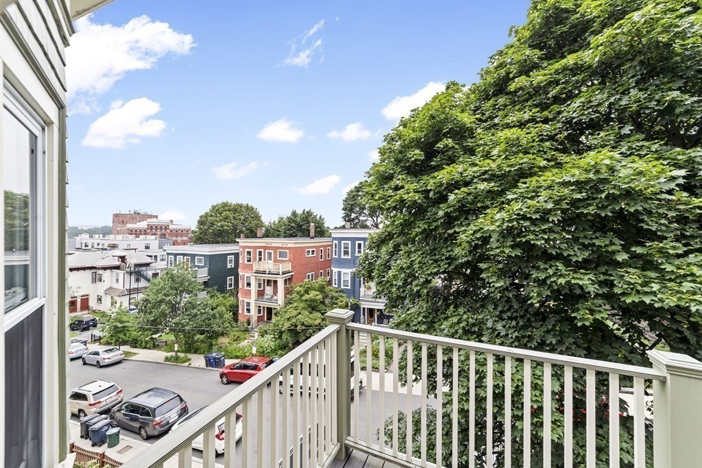 81 Montebello Road, Unit 3 Boston, MA 02130 - Photo 11 of 20 a view of a city from a balcony