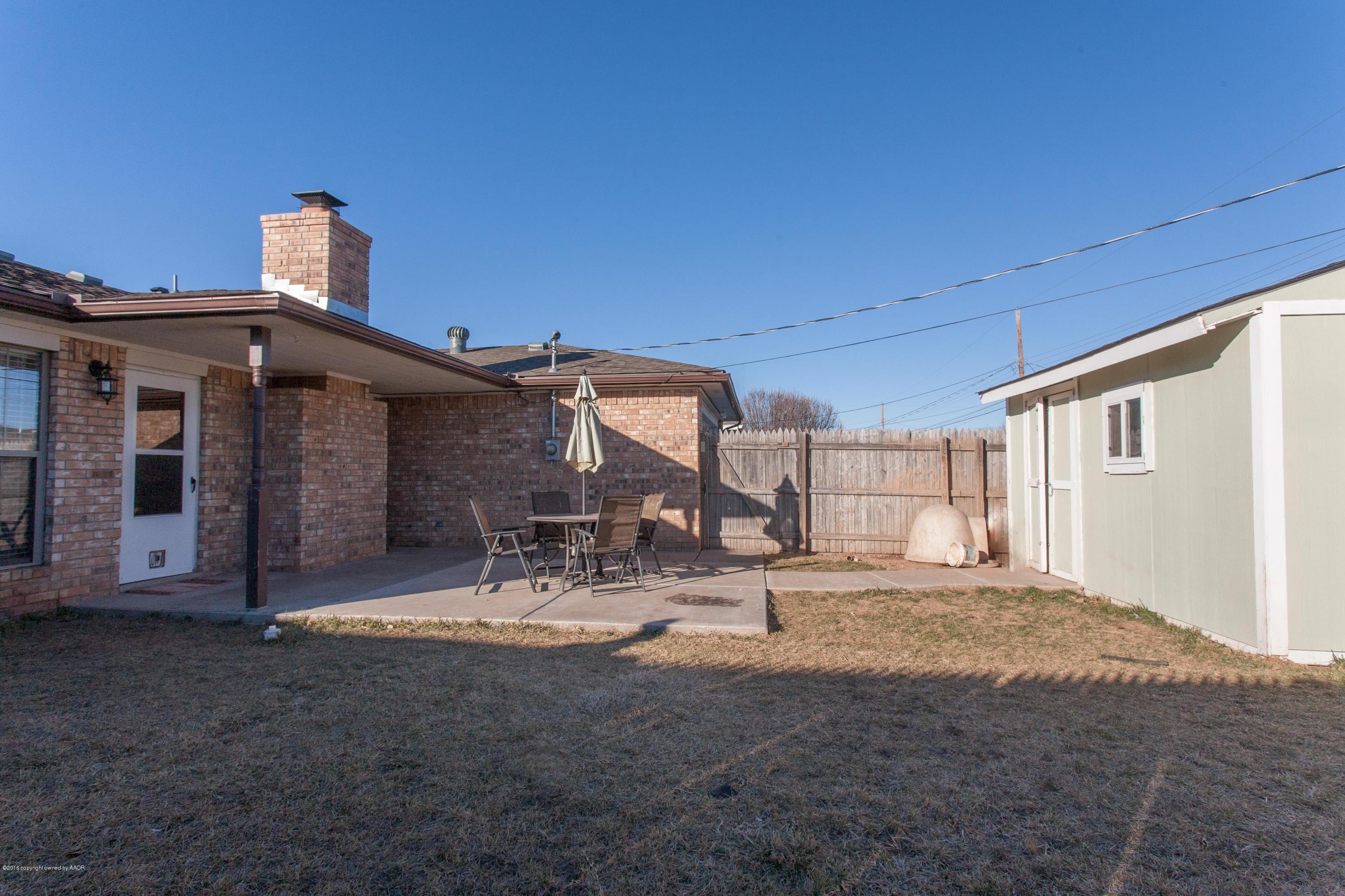 1012 Shasta Drive Amarillo, TX 79110 - Photo 23 of 23 19_Backyard
