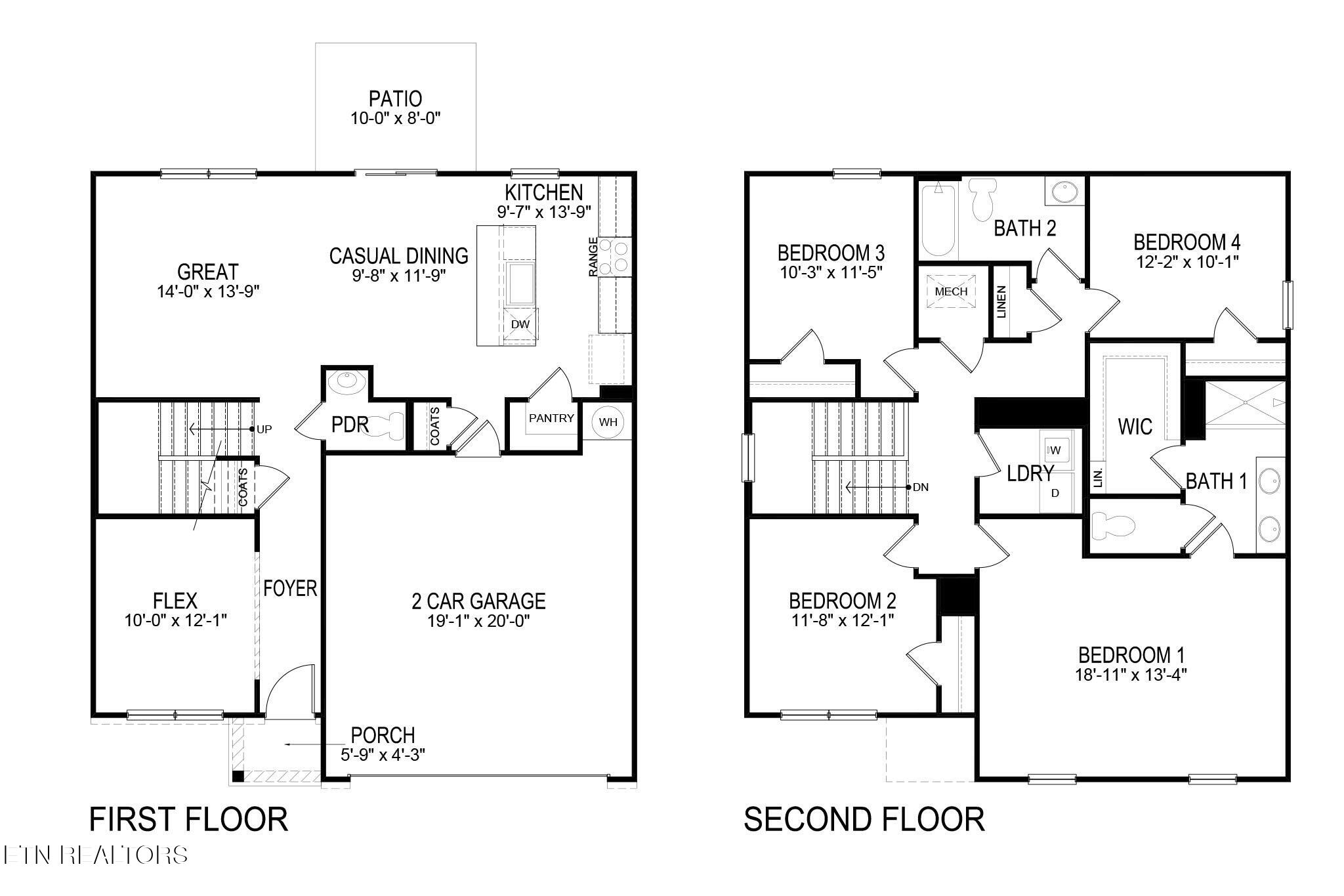 218 Neals Landing Road Knoxville, TN 37924 - Photo 2 of 2 Belhaven Express Floor Plan 2048x1365