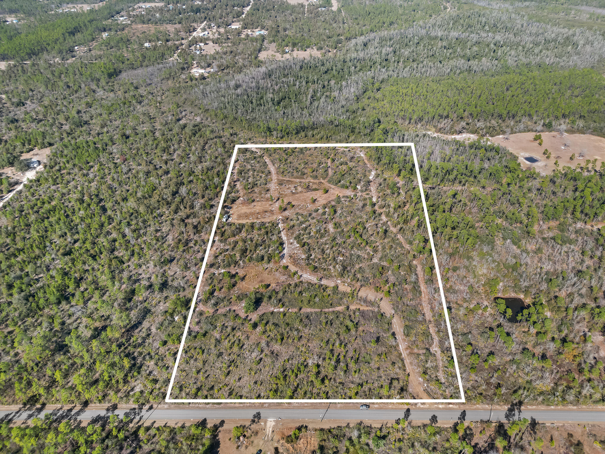 10423 Cowels Road Fountain, FL 32438 - Photo 1 of 10 10423 Cowels Rd - 20 acres
