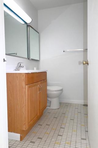 5701 North Sheridan Road, Unit 6P Chicago, IL 60660 - Photo 15 of 20 a bathroom with a sink a toilet and mirror