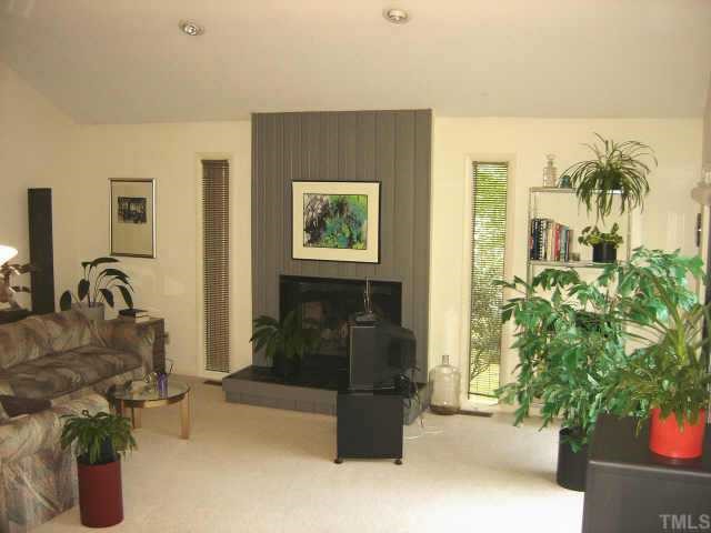 7405 Old Hundred Road Raleigh, NC 27613 - Photo 3 of 10 a living room with furniture and a potted plant