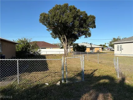a view of a garden