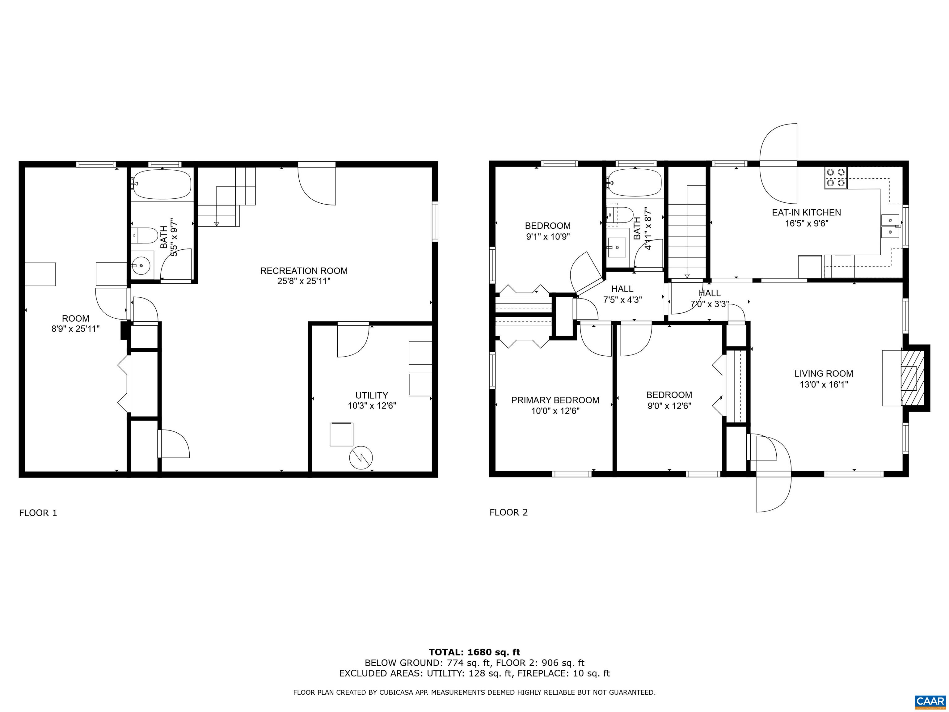 569 Half Mile Branch Road Crozet, VA 22932 - Photo 35 of 35 a picture of a floor plan