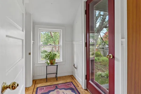 a view of an entryway