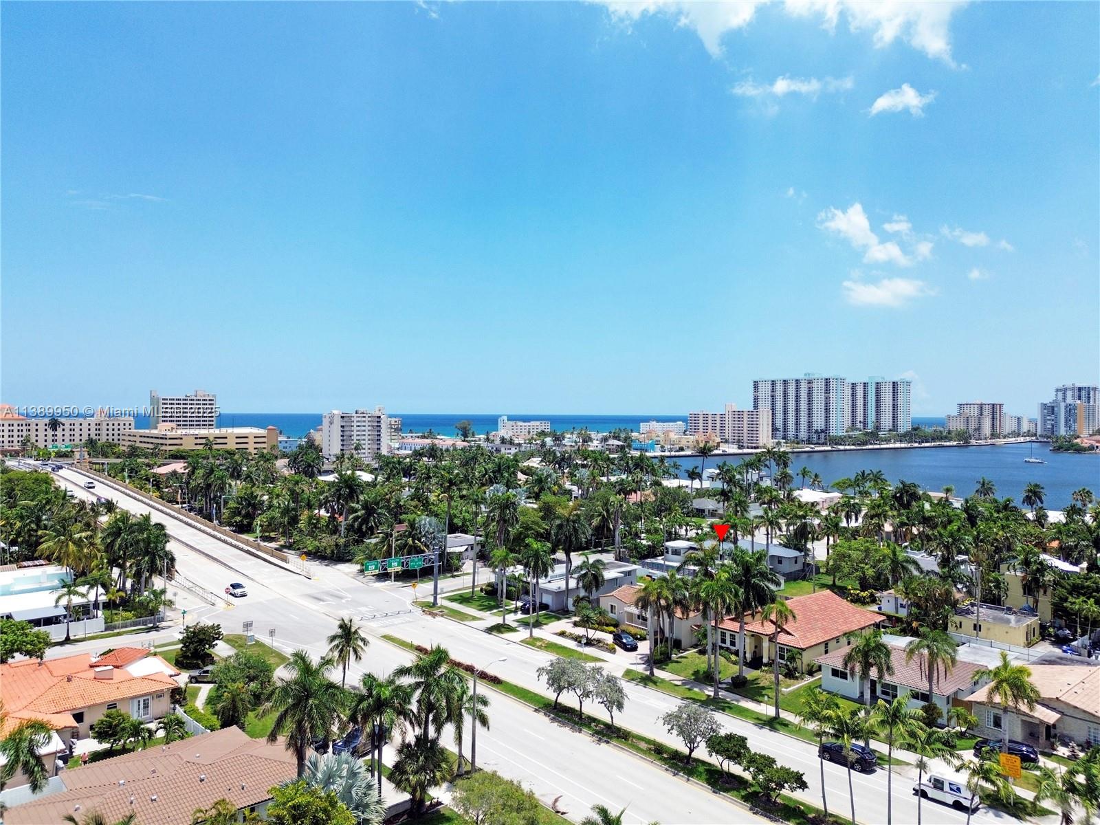 801 Harrison Street Hollywood, FL 33019 - Photo 45 of 46 a view of a city and an ocean